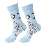 Rick And Morty 1/3/5/10/20Pairs Random Color Mix Men Crew Socks Cartoon Anime Gamers Socks