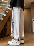 Men's Casual Random Embroidered Bear Pants