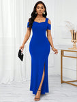 SHEIN Lady Christmas Party Dress Holiday Reception Ceremony Dress