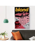 1PC Frank Ocean Poster Blonde Album Cover Posters Canvas Art Poster And Wall Art Picture Print Modern Family Bedroom Decor Posters Frameless