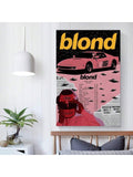 1PC Frank Ocean Poster Blonde Album Cover Posters Canvas Art Poster And Wall Art Picture Print Modern Family Bedroom Decor Posters Frameless