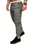 Manfinity LEGND Men Casual Drawstring Waist Cargo Pants