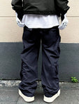 Manfinity EMRG Solid Color Drawstring Pocket Casual Street Wear Pants