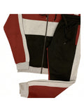 Mens' Jogger Sweatsuit 2-Piece Color Block Sweat Jacket Sweatpants Fleece Suit