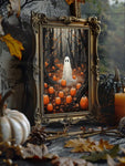 1pc Vintage Gothic Halloween Ghost