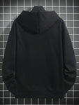 Minimalist Men's Cross Print Casual Hoodie Sweatshirt | Perfect Pairing For A Fresh And Simple Look