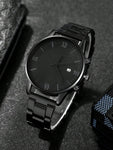 4pcs/Set,Men's Quartz Watch - MapleCo