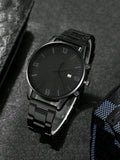 4pcs/Set,Men's Quartz Watch - MapleCo