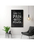 1pc Inspiration Black Background Poster - MapleCo