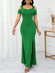 SHEIN Lady Christmas Party Dress Holiday Reception Ceremony Dress