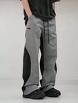 ROMWE Men's Sporty Outdoor Loose Fit Comfortable Drawstring Waist Pants, Versatile Trendy Style, School