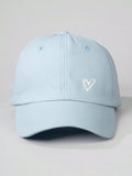 1pc Adjustable Heart Printed Baseball Cap, Outdoor/Sunscreen, Suitable For Travel, Beach, Vacation, Y2K Style, For Youth