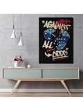 1pc Indoor Game Sieve Poster, Creative Idea Poster, Wall Art, Wall Decor, Canvas Art, Wall Art Painting, Canvas Wall Art Living Room Posters, Bedroom Painting, No Frame