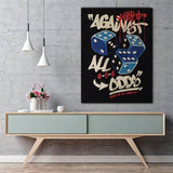 1pc Indoor Game Sieve Poster, Creative Idea Poster, Wall Art, Wall Decor, Canvas Art, Wall Art Painting, Canvas Wall Art Living Room Posters, Bedroom Painting, No Frame