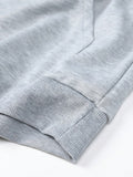 2pcs Men's Classic Solid Color Hoodie And Sweatpants Casual Outfit, Spring