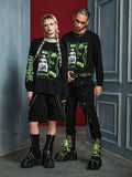 ANNABELLE x SHEIN 1pc Casual Dark Punk Style Horror Character