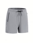 3pcs Men Athletic Shorts Summer Thin Loose Running Fitness Quick Dry Breathable Basketball Shorts, Sports