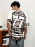 Manfinity UrbanChill Men's Knitted Fashion Casual Camouflage - MapleCo