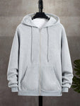 Men's Autumn/Winter Casual Fleece Lined Zip-Up Hooded Sweatshirt - MapleCo