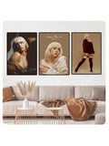 1 Pc   Pop Singer Posters And Prints Canvas Painting  Album Wall Art Music Picture For Fans Room Home Decoration  Unframed