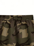 Men's Fashionable Multi-Pocket Outdoor Casual Camo Cargo Pants