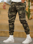 Men's Fashionable Multi-Pocket Outdoor Casual Camo Cargo Pants