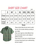 Men's Linen Beach Summer Casual Button Down Shirt Short Sleeve Shirts