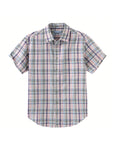 Men's Linen Beach Summer Casual Button Down Shirt Short Sleeve Shirts