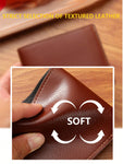 1-2pcs Men's PU Leather Wallet, Large Capacity And Multiple Card Slots, Can Store Large Bills, Simple Coin Pocket, Credit Card, Bank Card, ID Card Photo Slot, Business Casual Style, An Ideal Gift For Men's Birthday Or Partner