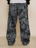 SUMWON Loose Fit All Over Printed Cargo Pant - MapleCo