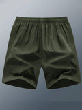 5pcs/Set Men's Quick-Drying Breathable Iced Silk Outdoor Beach Leisure Shorts For Summer