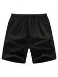 5pcs/Set Men's Quick-Drying Breathable Iced Silk Outdoor Beach Leisure Shorts For Summer