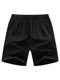 5pcs/Set Men's Quick-Drying Breathable Iced Silk Outdoor Beach Leisure Shorts For Summer