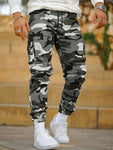 Men's Fashionable Multi-Pocket Outdoor Casual Camo Cargo Pants