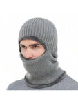 Ski Mask For Men Winter Knitted Windproof Neck Full Face Mask Balaclava Hats 1 Hole Ski Mask Fleece For Men Winter Favors Face Scarf Winter Christmas Thanksgiving New Years Holiday Gifts