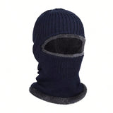 Ski Mask For Men Winter Knitted Windproof Neck Full Face Mask Balaclava Hats 1 Hole Ski Mask Fleece For Men Winter Favors Face Scarf Winter Christmas Thanksgiving New Years Holiday Gifts