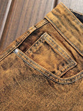 Men's Fashion Gradient Color Workwear Jeans