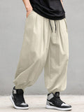 Manfinity EMRG Solid Color Drawstring Jogger Pants With Pockets