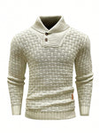 Manfinity Homme Men Patch Detail Sweater