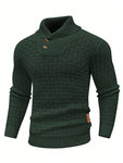 Manfinity Homme Men Patch Detail Sweater