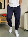 Manfinity Basics Men Slant Pocket Drawstring Waist Sweatpants