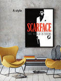 2PCS Set Classic Movie Poster Canvas Wall Art Set –