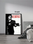 2PCS Set Classic Movie Poster Canvas Wall Art Set –