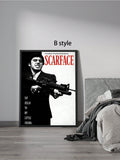 2PCS Set Classic Movie Poster Canvas Wall Art Set –