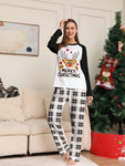 2pcs Women's Christmas Classic Black