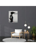 1pc African Samurai Anime Poster, Room Aesthetic Poster, Decorative Painting, Canvas Wall Art, Living Room Poster, Bedroom Painting, Home Decor, No Frame