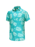 Funky Hawaiian Shirt For Men Palm Beach Shirts Tropical Vacation Shirts