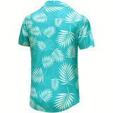 Funky Hawaiian Shirt For Men Palm Beach Shirts Tropical Vacation Shirts