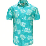 Funky Hawaiian Shirt For Men Palm Beach Shirts Tropical Vacation Shirts