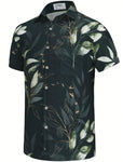 Funky Hawaiian Shirt For Men Palm Beach Shirts Tropical Vacation Shirts